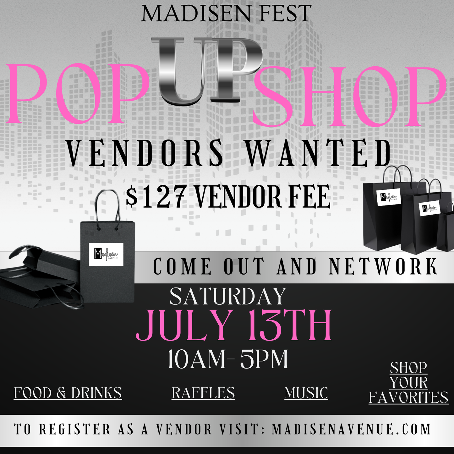 Madisen Fest - Vendor Fee